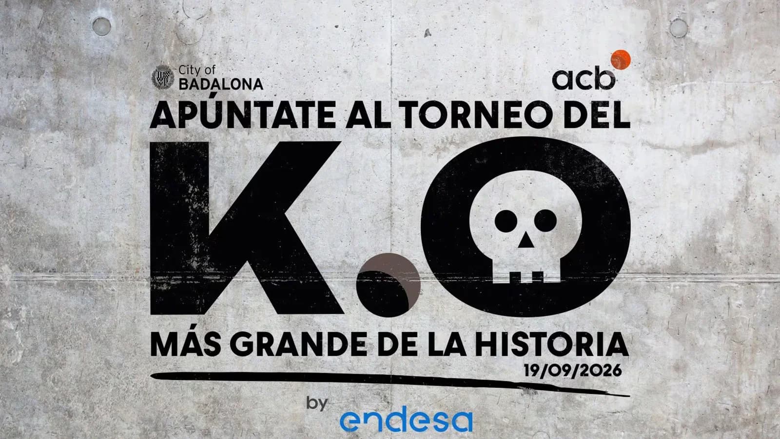 La ACB organizará en Badalona un torneo masivo de K.O. para buscar un récord Guinness