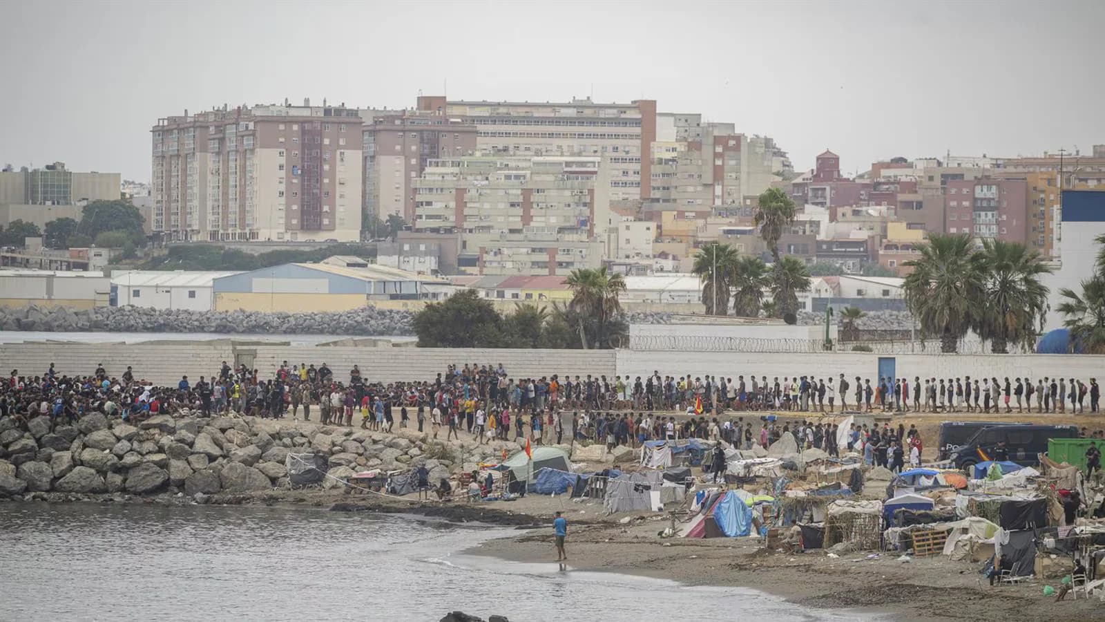 La Fiscalía avala que la Audiencia Nacional investigue la entrada masiva en Ceuta