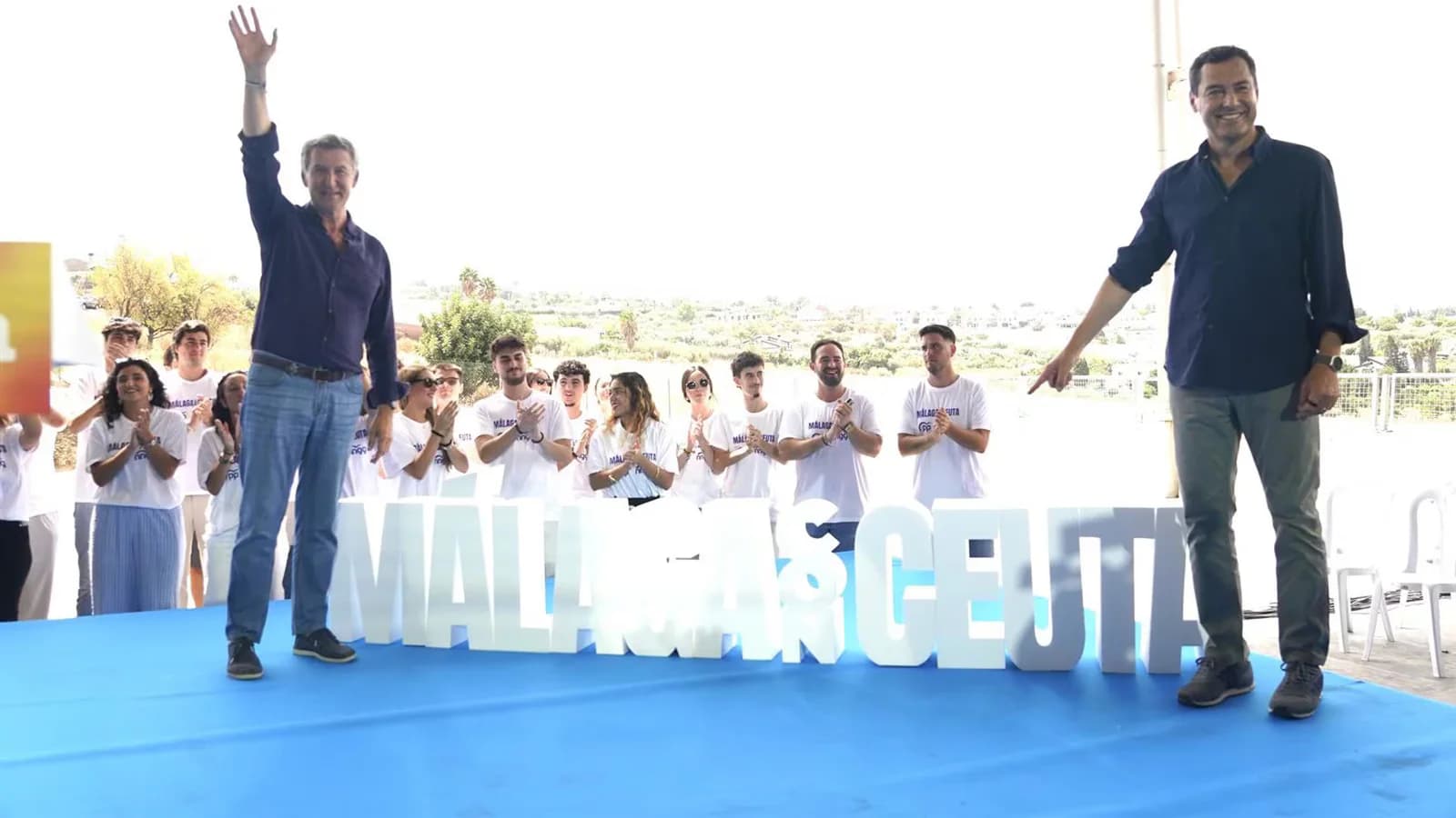 Feijóo acusa a Sánchez de ignorar avisos sobre la “invasión” de Ceuta