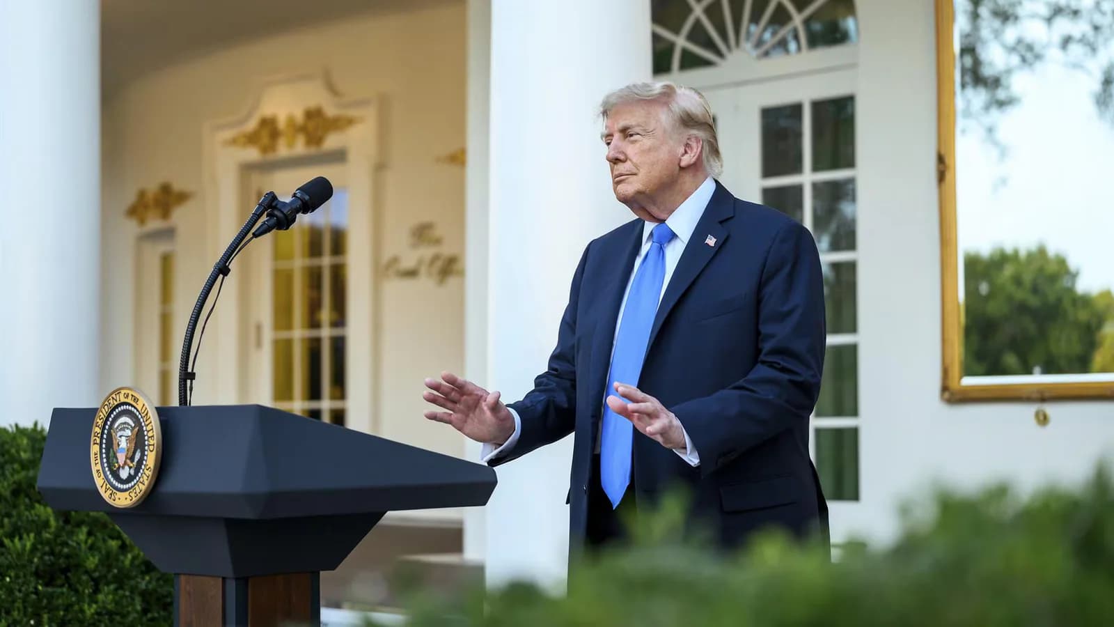 Trump renovó la amenaza de atacar el complejo iraní de Pickaxe