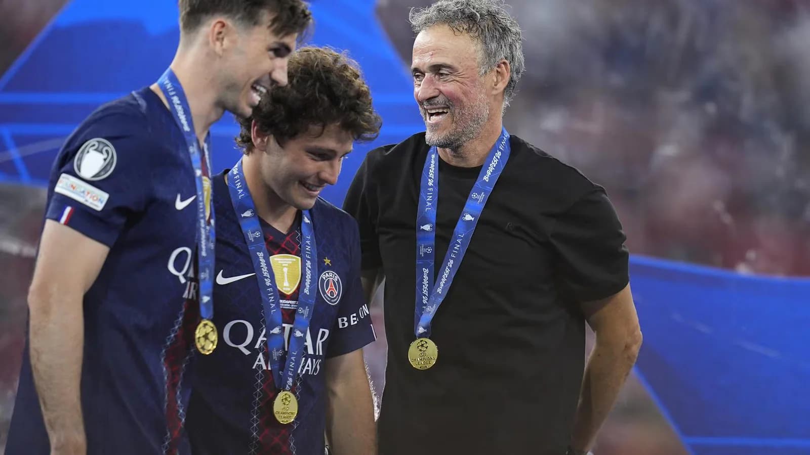 El PSG extendió el vínculo de Luis Enrique hasta 2030 y el de Fabián Ruiz hasta 2028