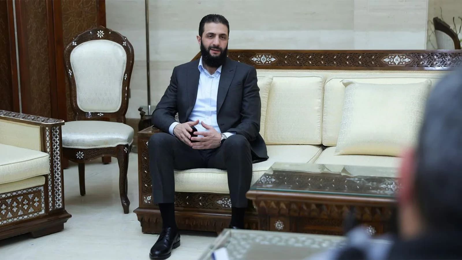 Al Shara convocó a empresas alemanas a participar en la reconstrucción de Siria