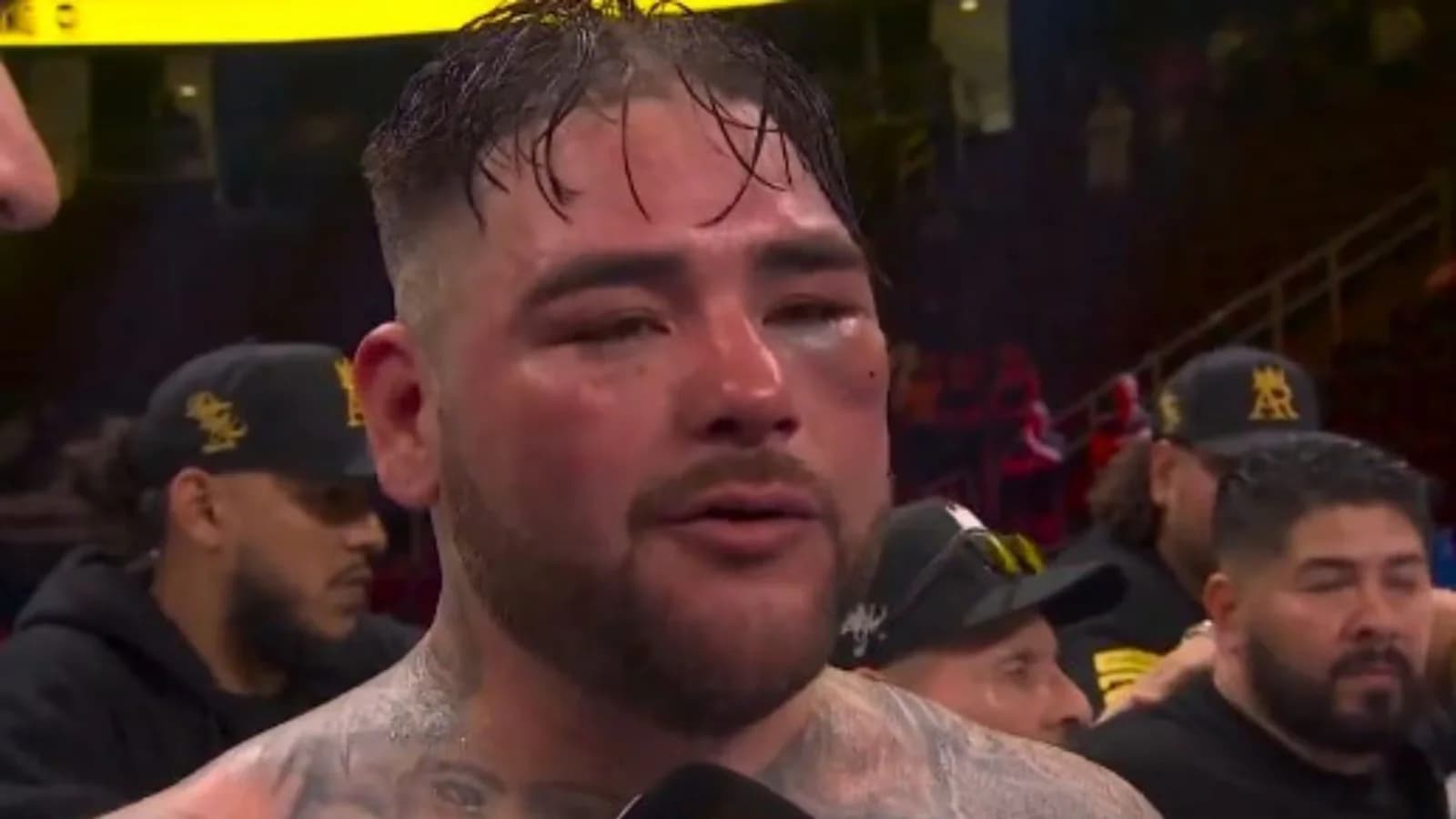 Andy Ruiz regresó después de dos años y perdió ante Damian Knyba
