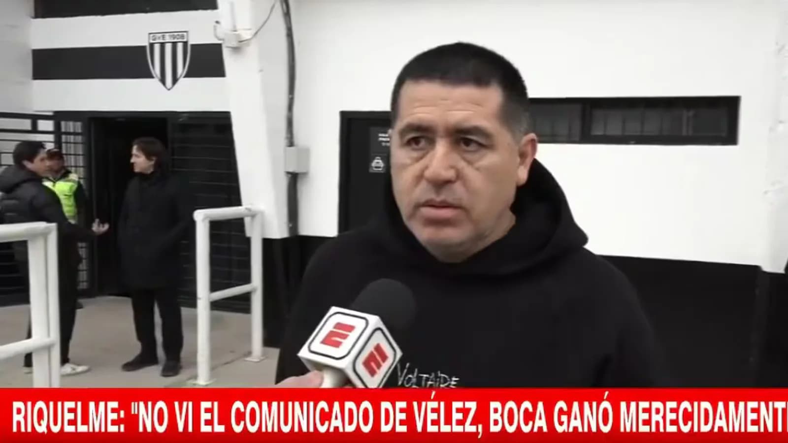 Riquelme respondió al reclamo de Vélez por la alineación de Boca