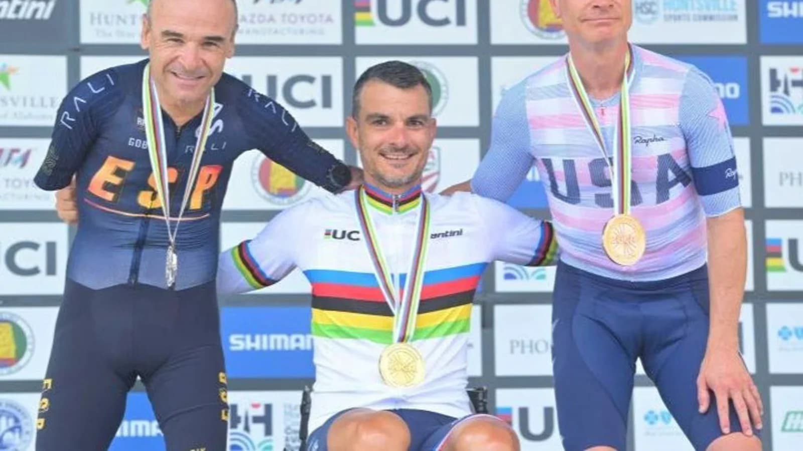 Ricardo Ten consigue la medalla de plata en la contrarreloj C1 de Huntsville