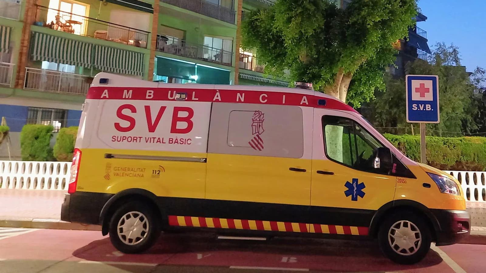 Murió un hombre de 79 años tras un accidente vial en Benidorm