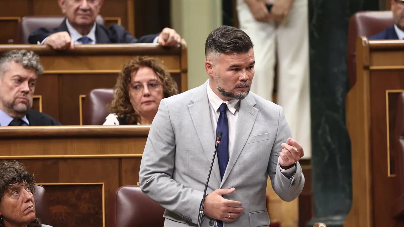 Rufián reclama una izquierda de mayorías enfocada en los problemas y no en el léxico