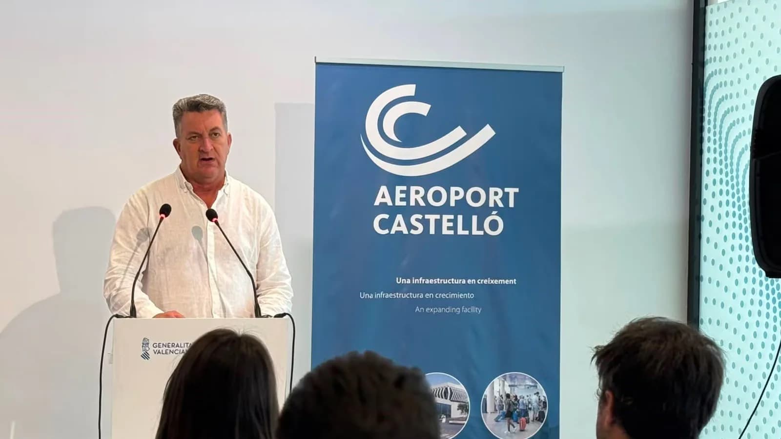 El aeropuerto de Castellón supera por primera vez los 50.000 pasajeros en agosto