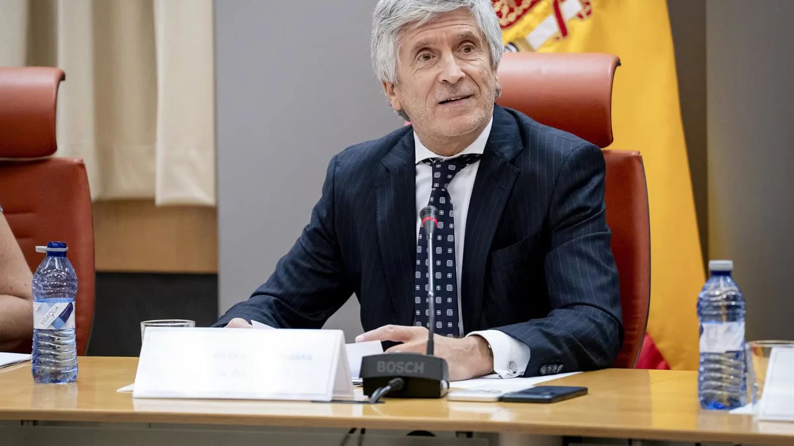 Marlaska niega que haya pruebas sobre la autoría de la crisis de Ceuta