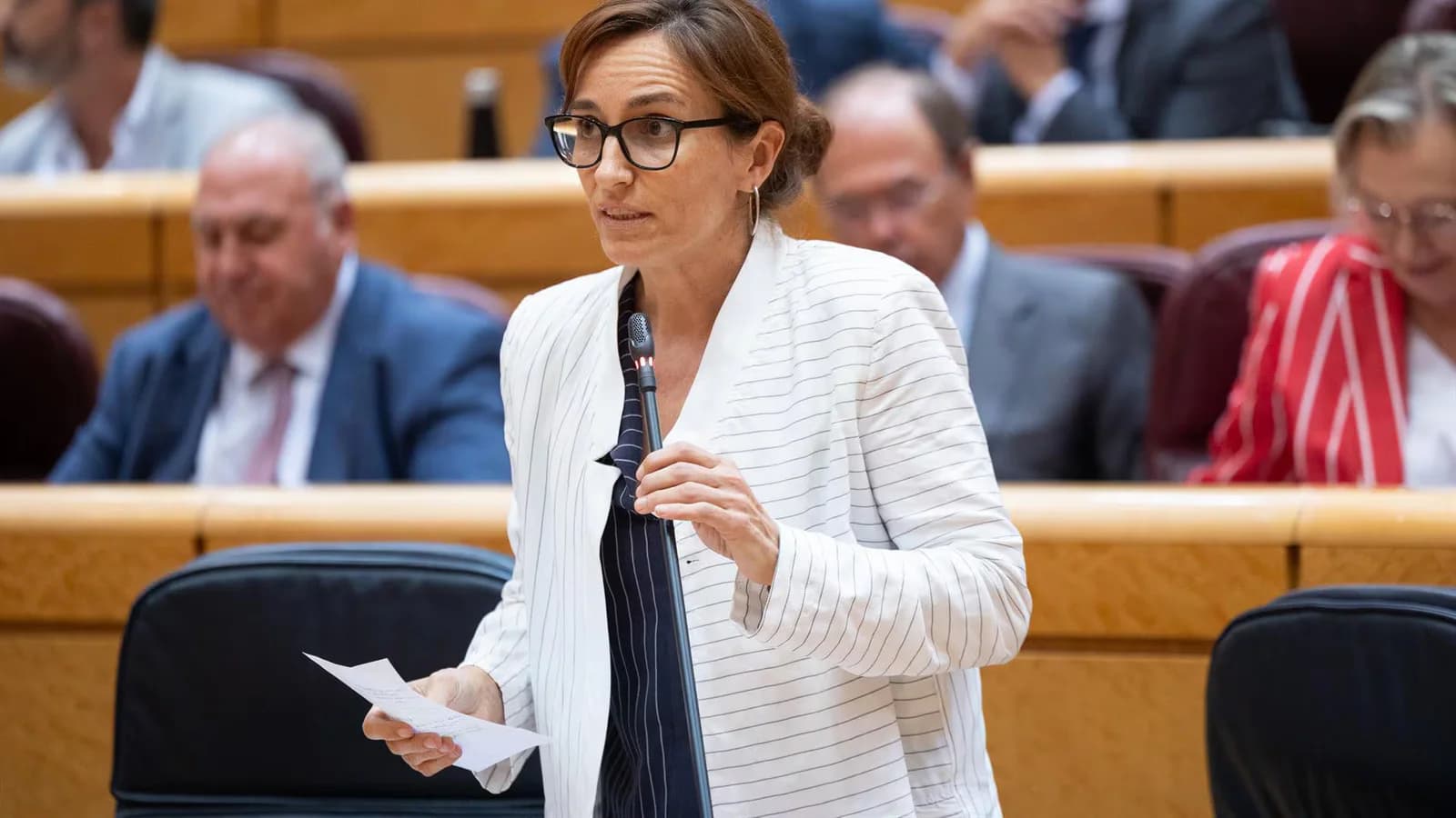 Mónica García acusa al PP de usar el sufrimiento de Ceuta como arma política