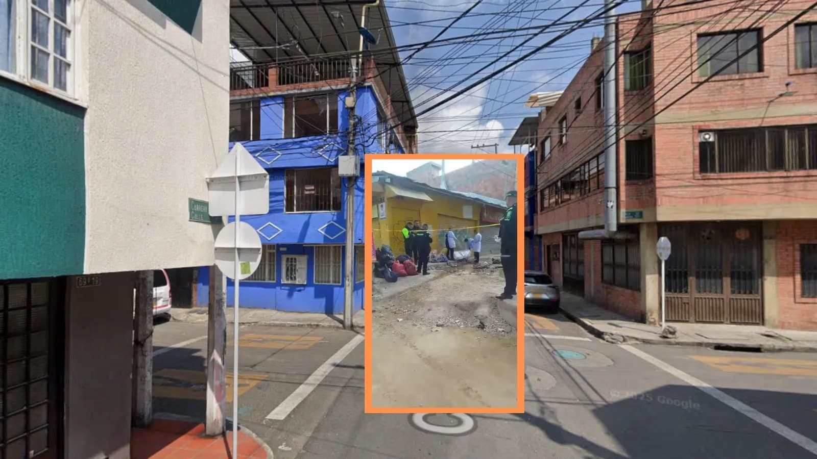 Hallaron un cuerpo envuelto en un colchón y abandonado en una calle de Soacha