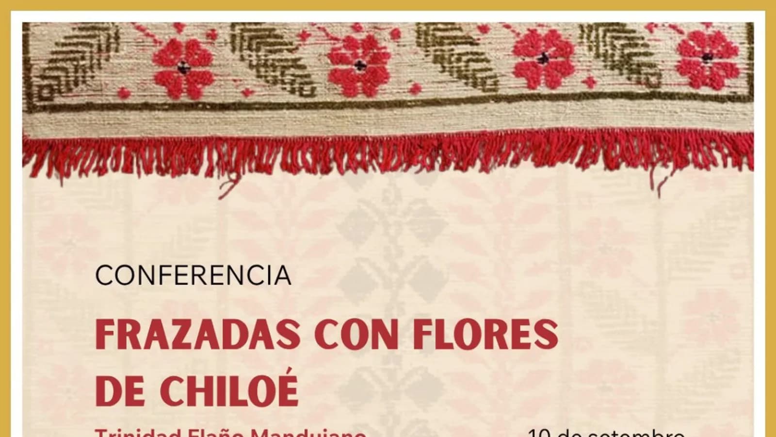 El Museo do Pobo Galego aborda el vínculo entre Chiloé y Galicia a través de sus textiles
