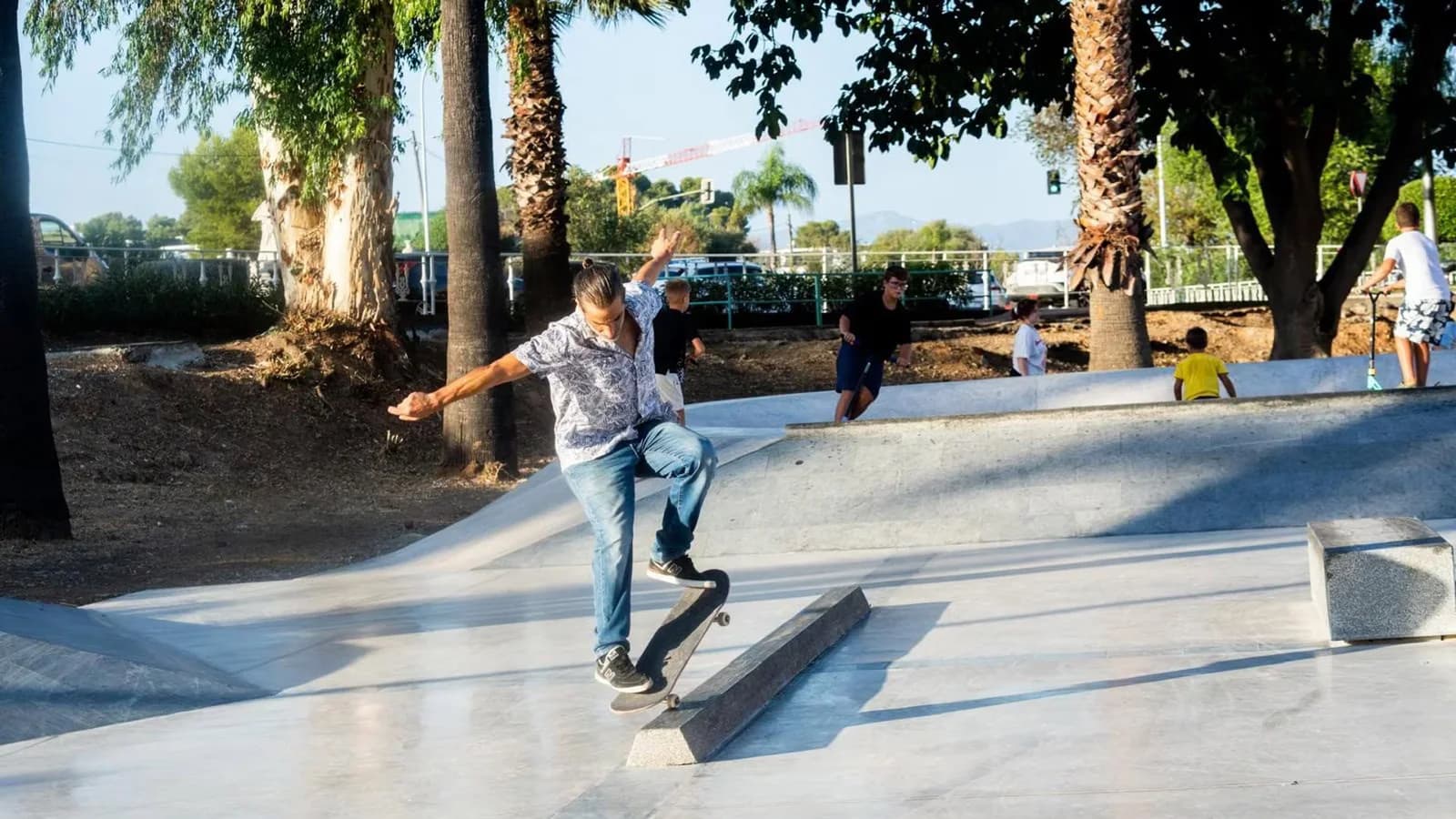 Torremolinos inaugura un Skate Plaza de 1.035 metros cuadrados