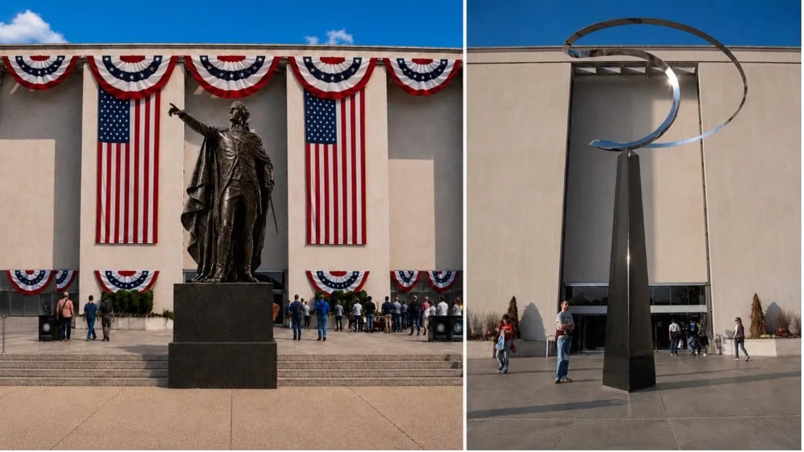 Trump reclama una muestra de cinco años sobre George Washington y una estatua de 9 metros