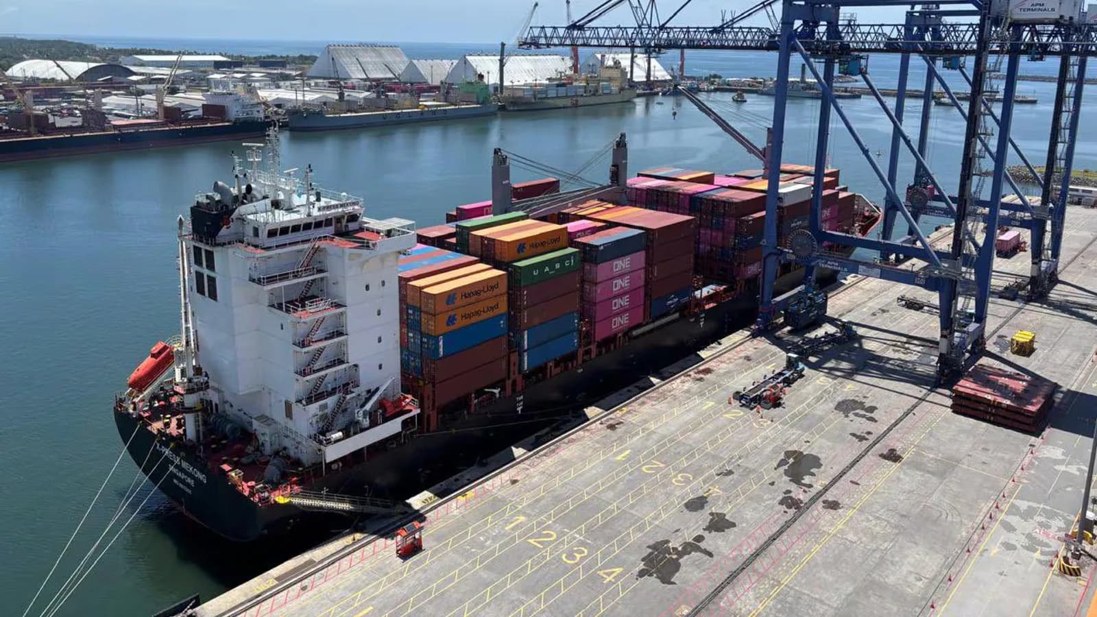 El comercio exterior marítimo de Colombia creció 6,8% en el primer semestre