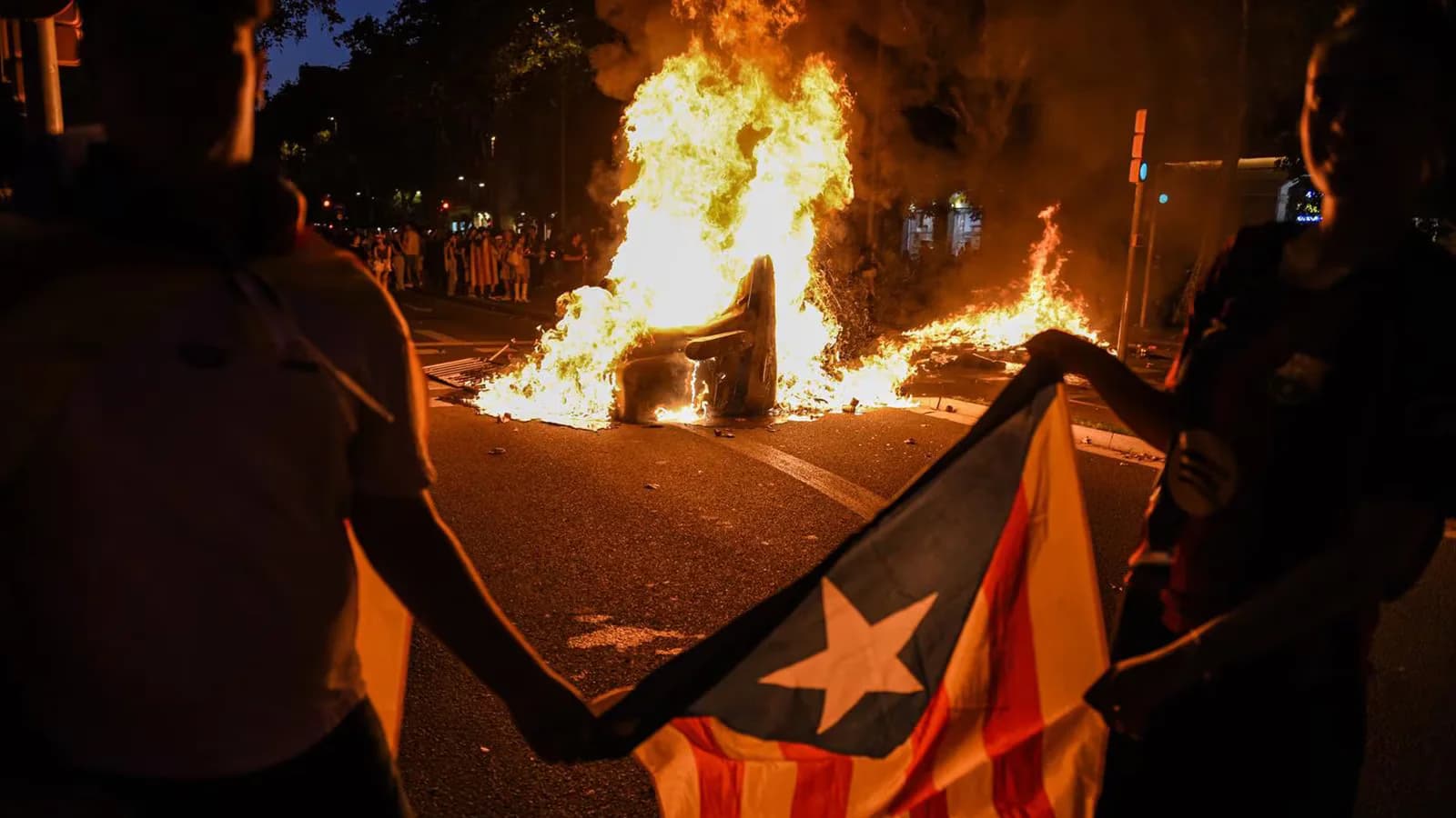 La ANC denuncia la detención “irregular” de ocho menores durante la Diada