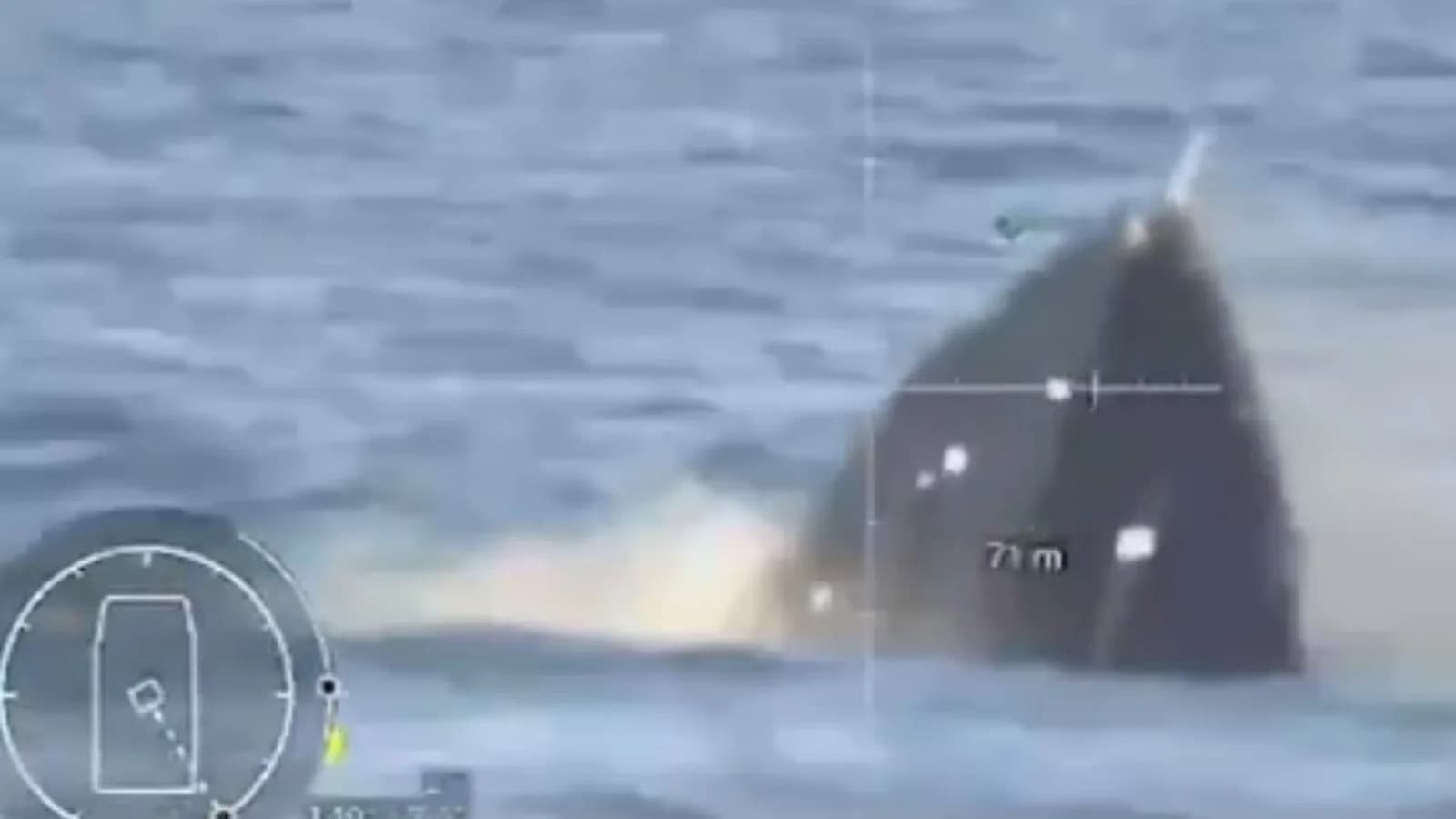 Ucrania asegura haber protagonizado la primera batalla naval entre drones