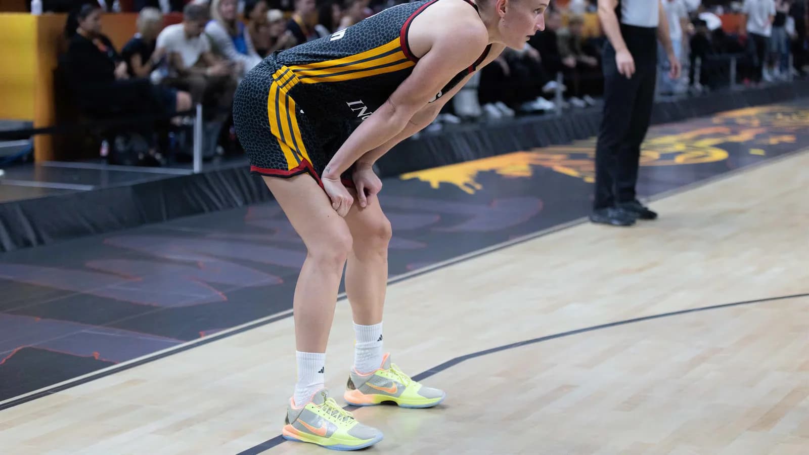 Leonie Fiebich cuestionó el apretado calendario del Mundial FIBA 2026