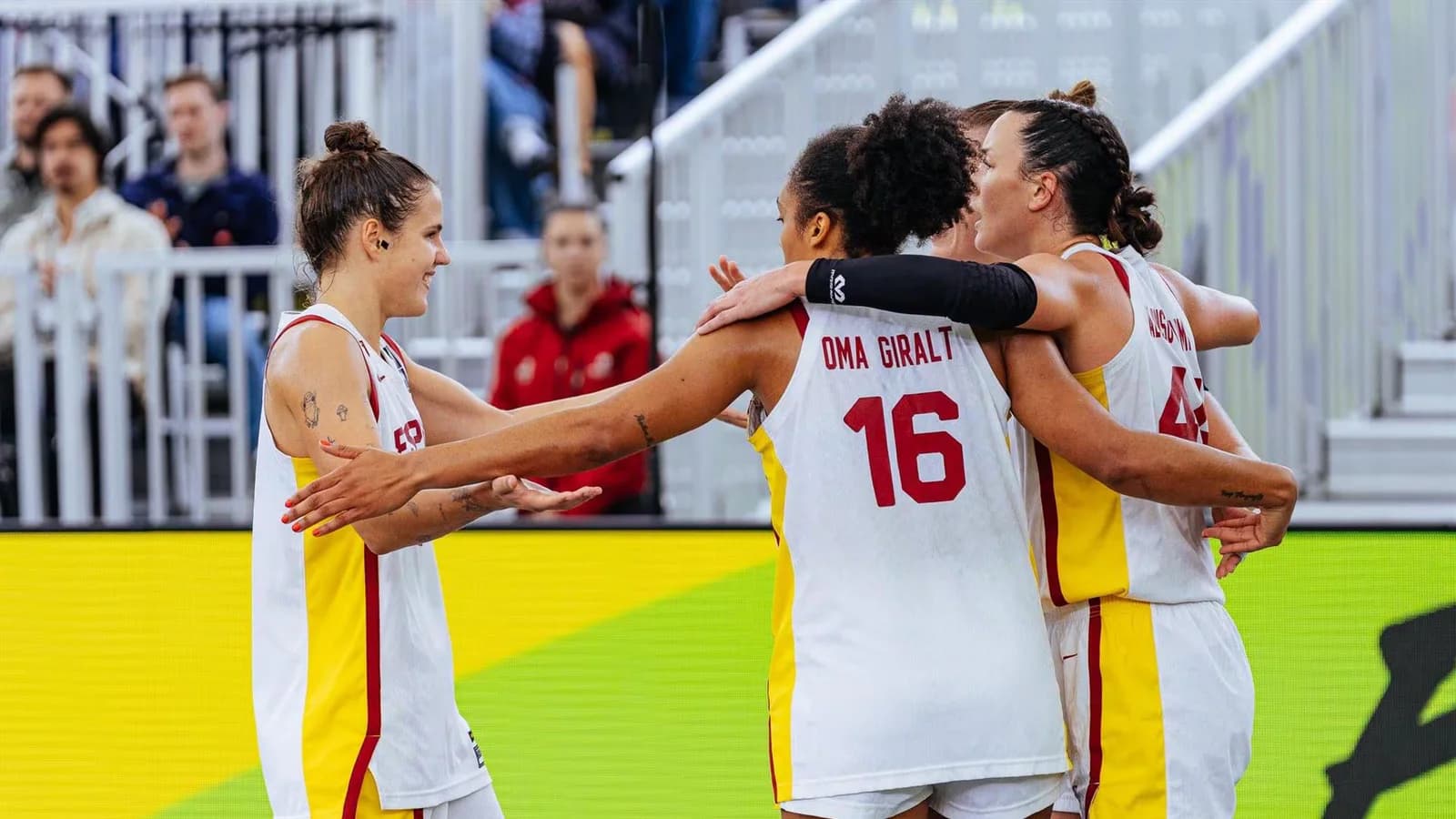 España se metió en las semifinales del Europeo femenino de 3x3