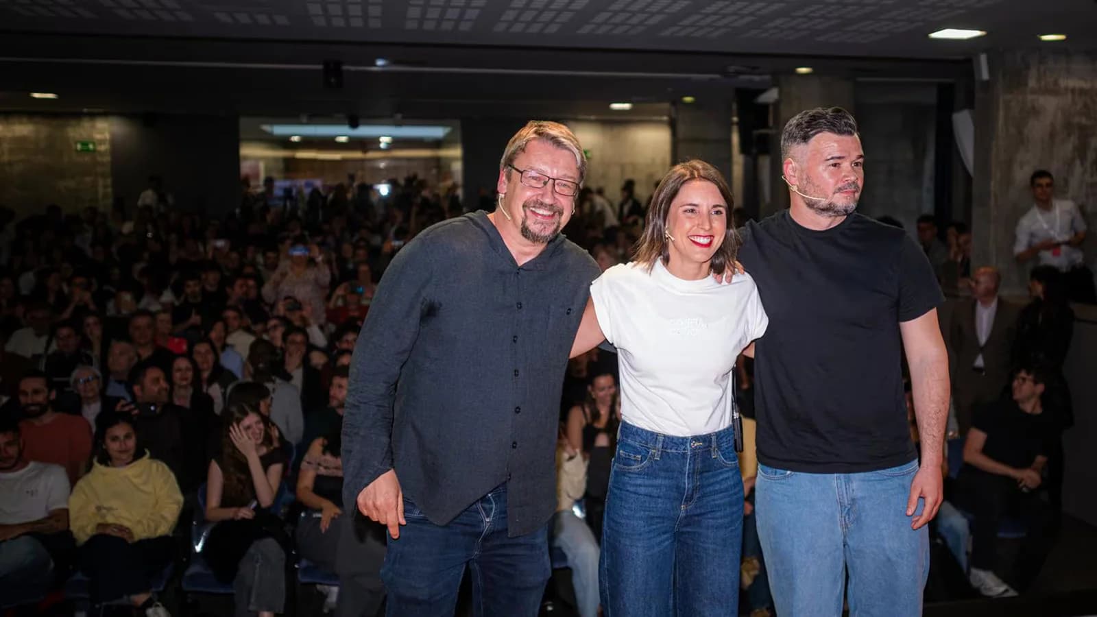 Montero invitó a Rufián a competir en las primarias abiertas de la izquierda