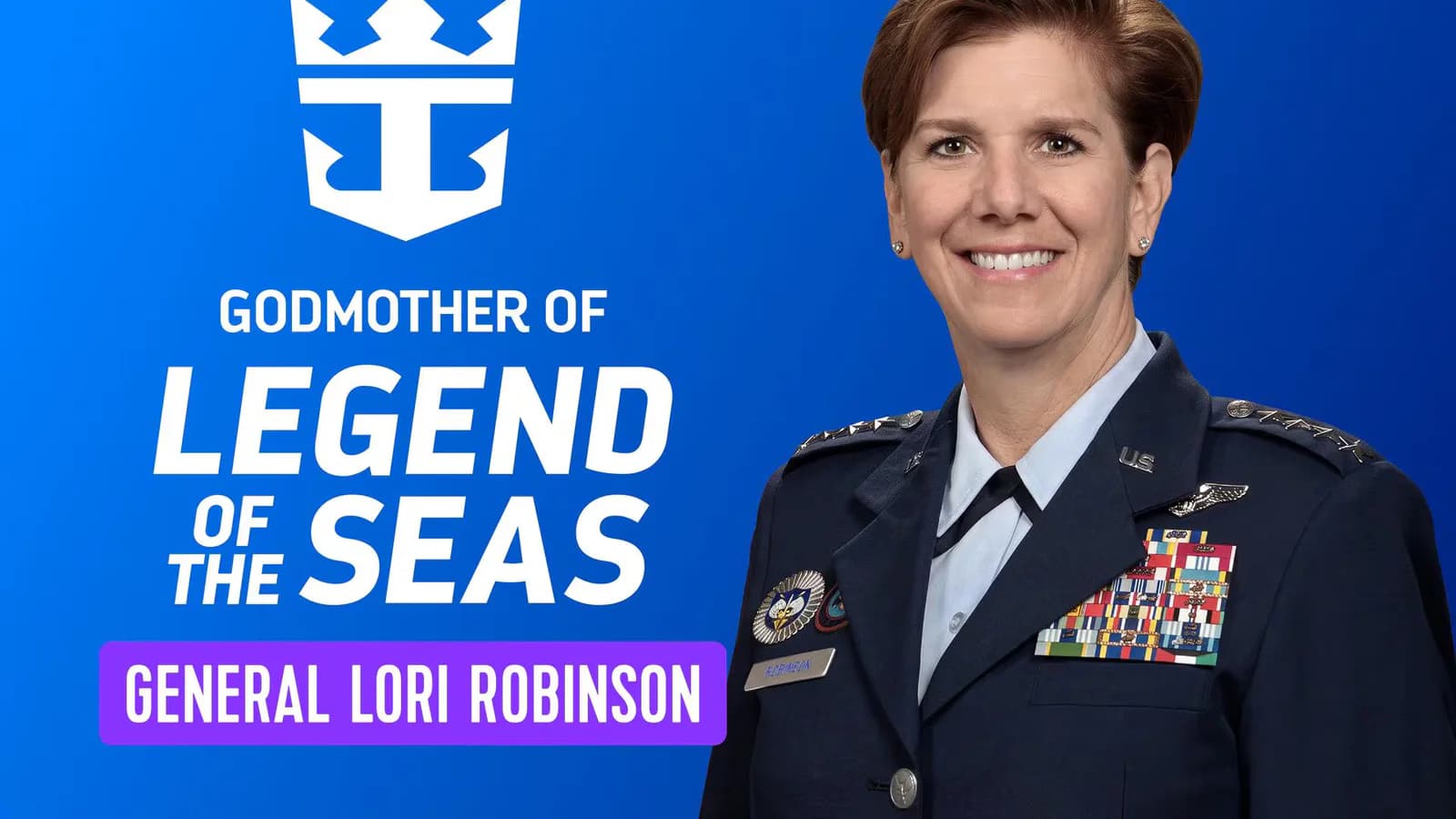 Lori J. Robinson será la madrina del crucero Legend of the Seas