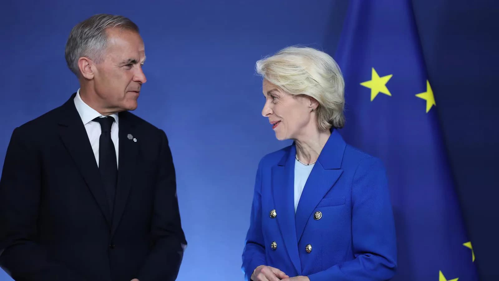 Von der Leyen plantea que Canadá sea el primer miembro asociado de la UE