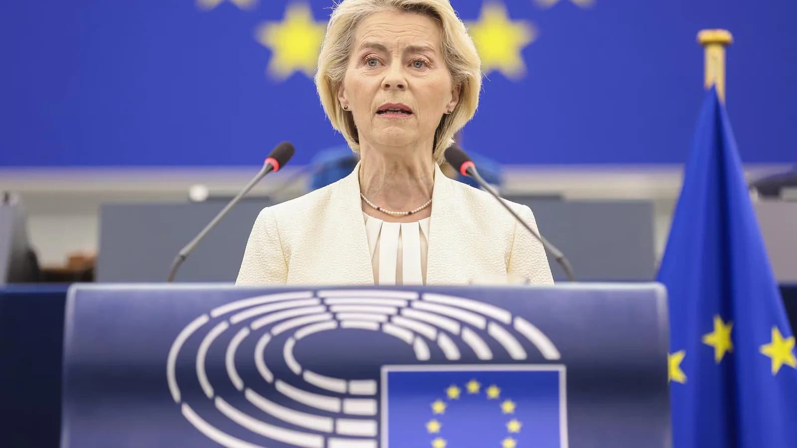 Von der Leyen respaldó a Ceuta y afirmó que es una frontera europea