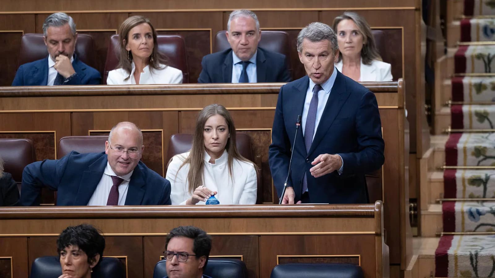 Feijóo reclamó a Sánchez devolver a los migrantes de Ceuta y consultar a Rabat