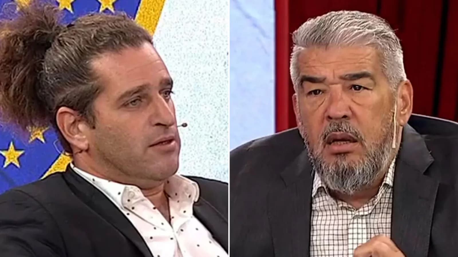 Cruce entre Manusovich y el Chavo Fucks por el gol anulado en Boca-San Pablo