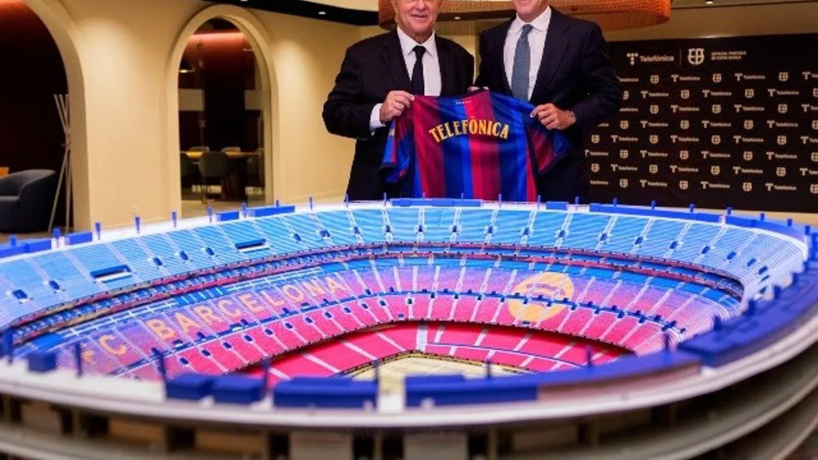 Telefónica será Partner Oficial del Espai Barça durante cinco años