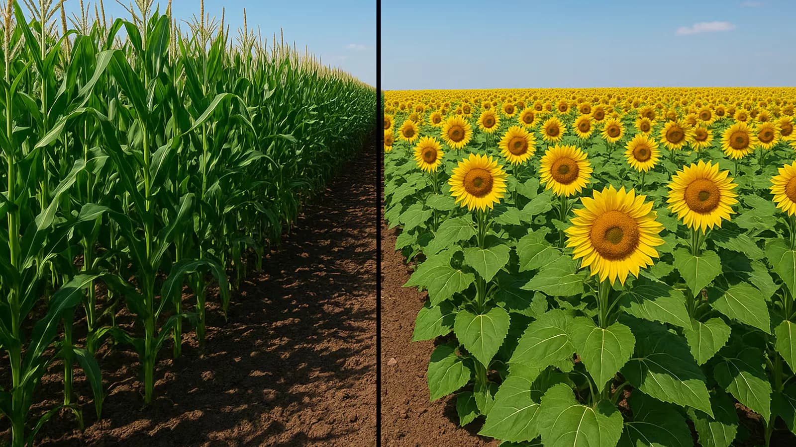 El maíz y el girasol avanzan en la siembra de la campaña 2026/27