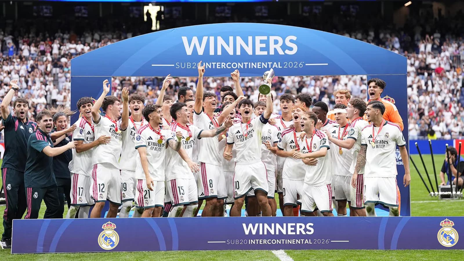 Real Madrid ganó la Copa Intercontinental Sub-20 ante Santiago Wanderers