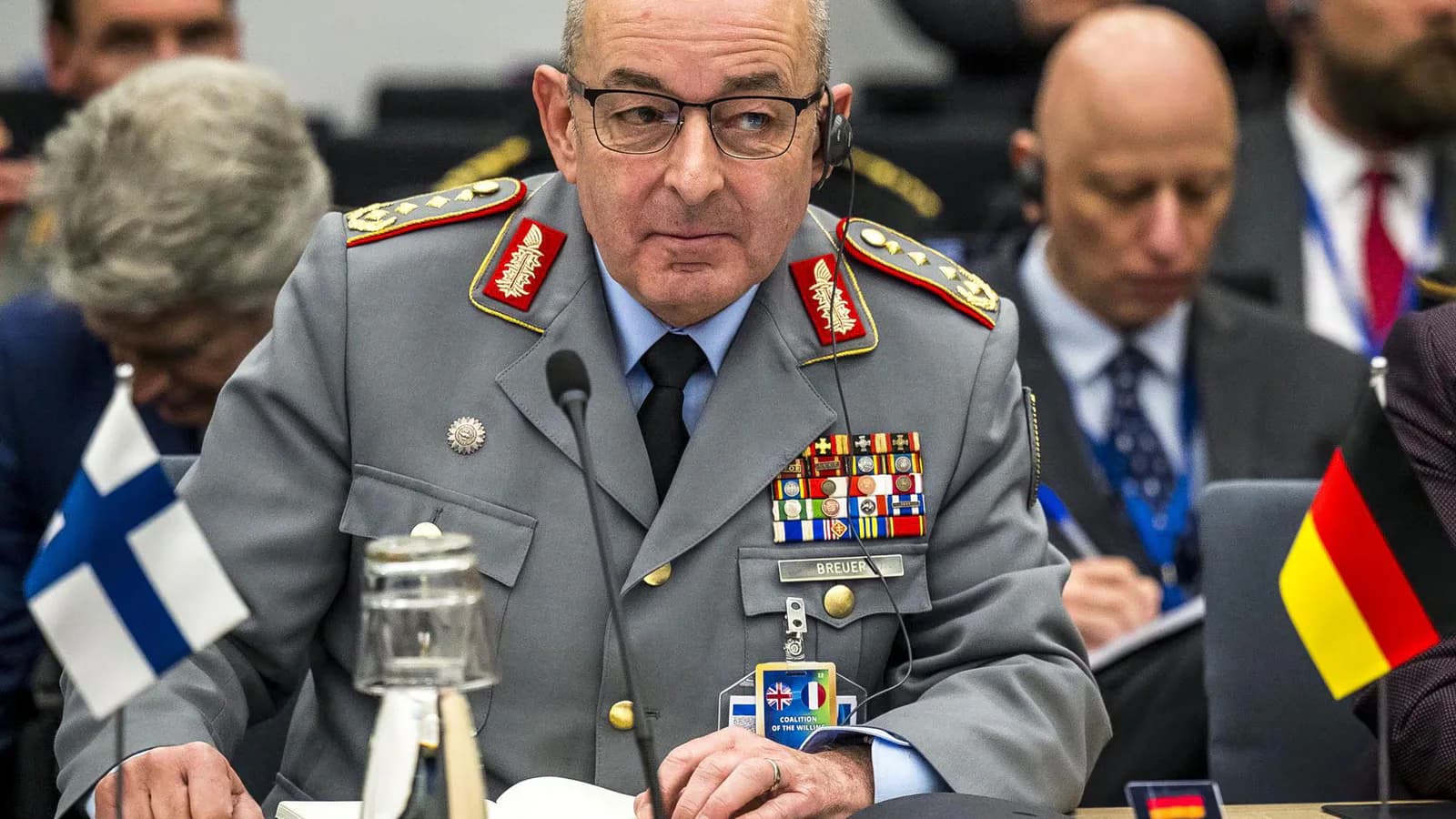 El alemán Carsten Breuer fue elegido para presidir el Comité Militar de la OTAN