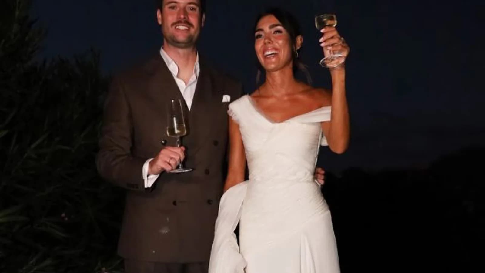 Anna Padilla y Mario Cristóbal celebraron su boda en Cádiz junto a familiares y amigos