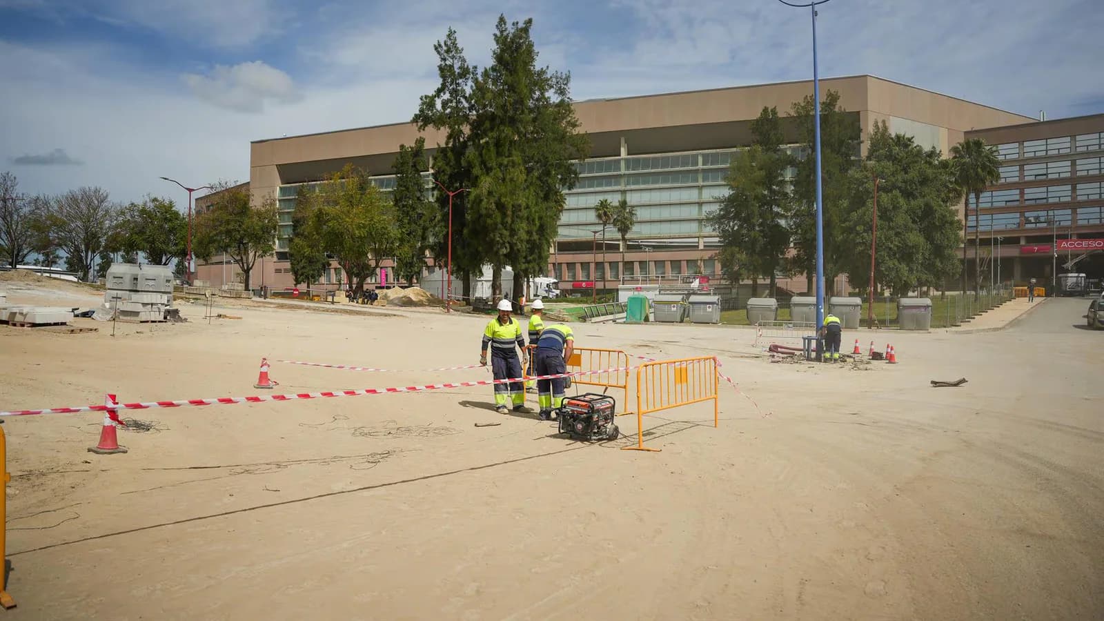 La Junta destina 575.000 euros a mejorar los exteriores de La Cartuja