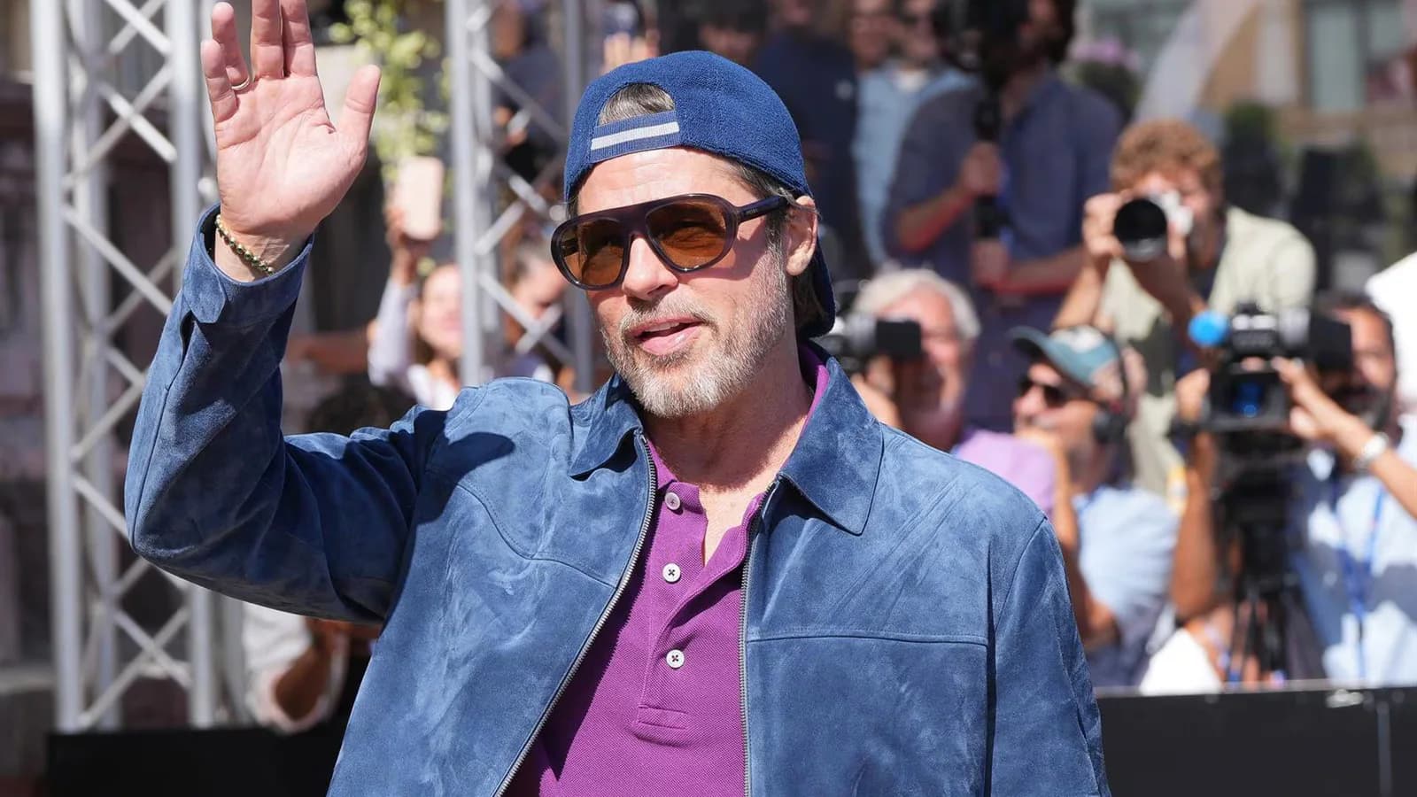 Brad Pitt llegó a San Sebastián para presentar su nueva película
