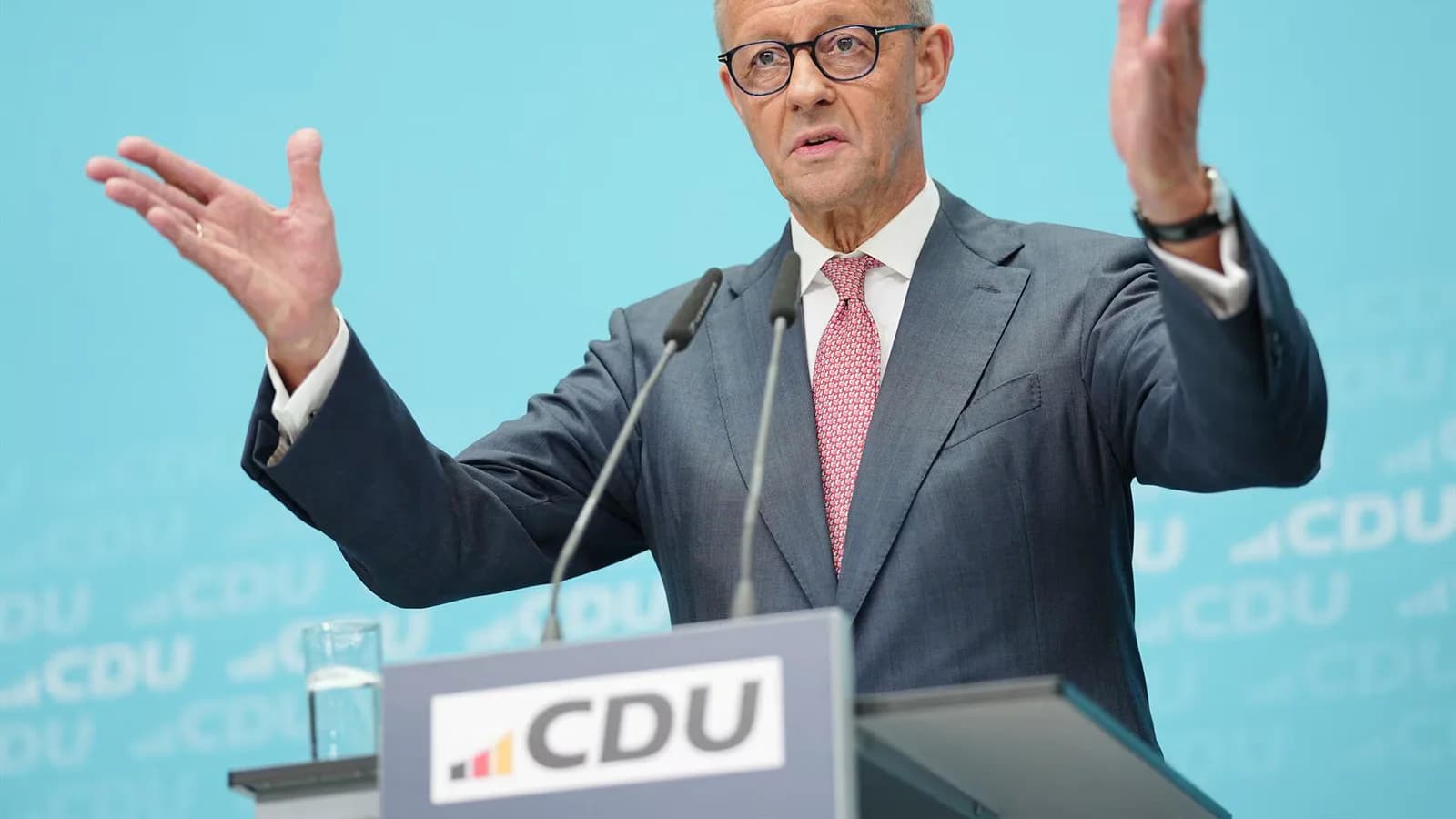 Merz agradeció al SPD por sostener la coalición de Gobierno en Alemania