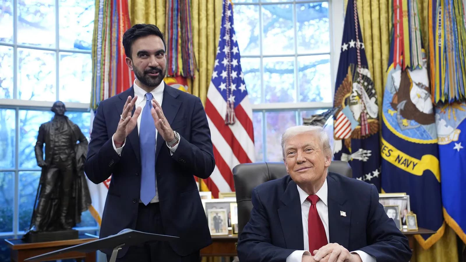 Trump se reunió con Mamdani en Nueva York y elogió su invitación a Gracie Mansion