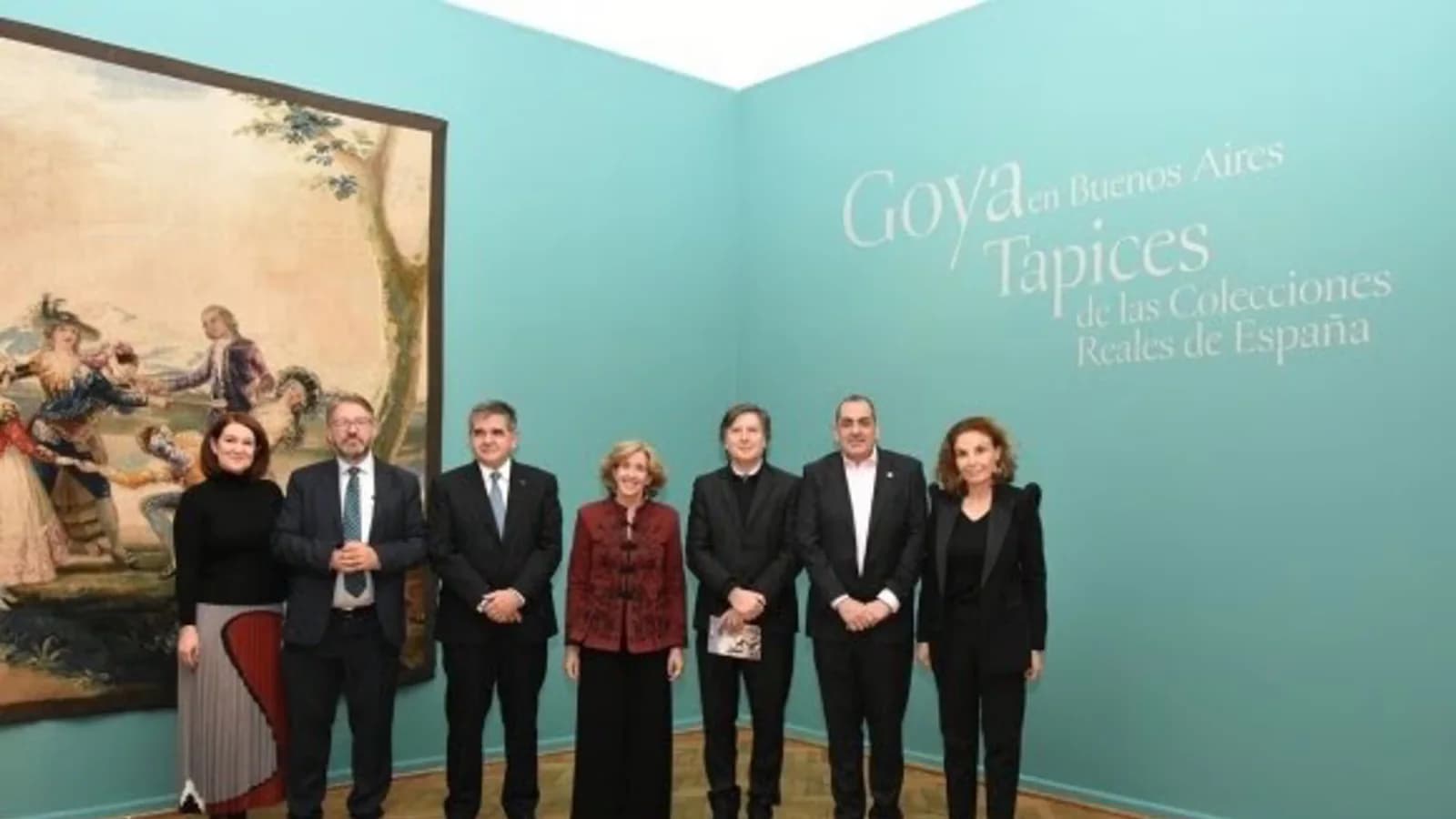 Goya en Buenos Aires: exhiben dos de sus tapices más célebres