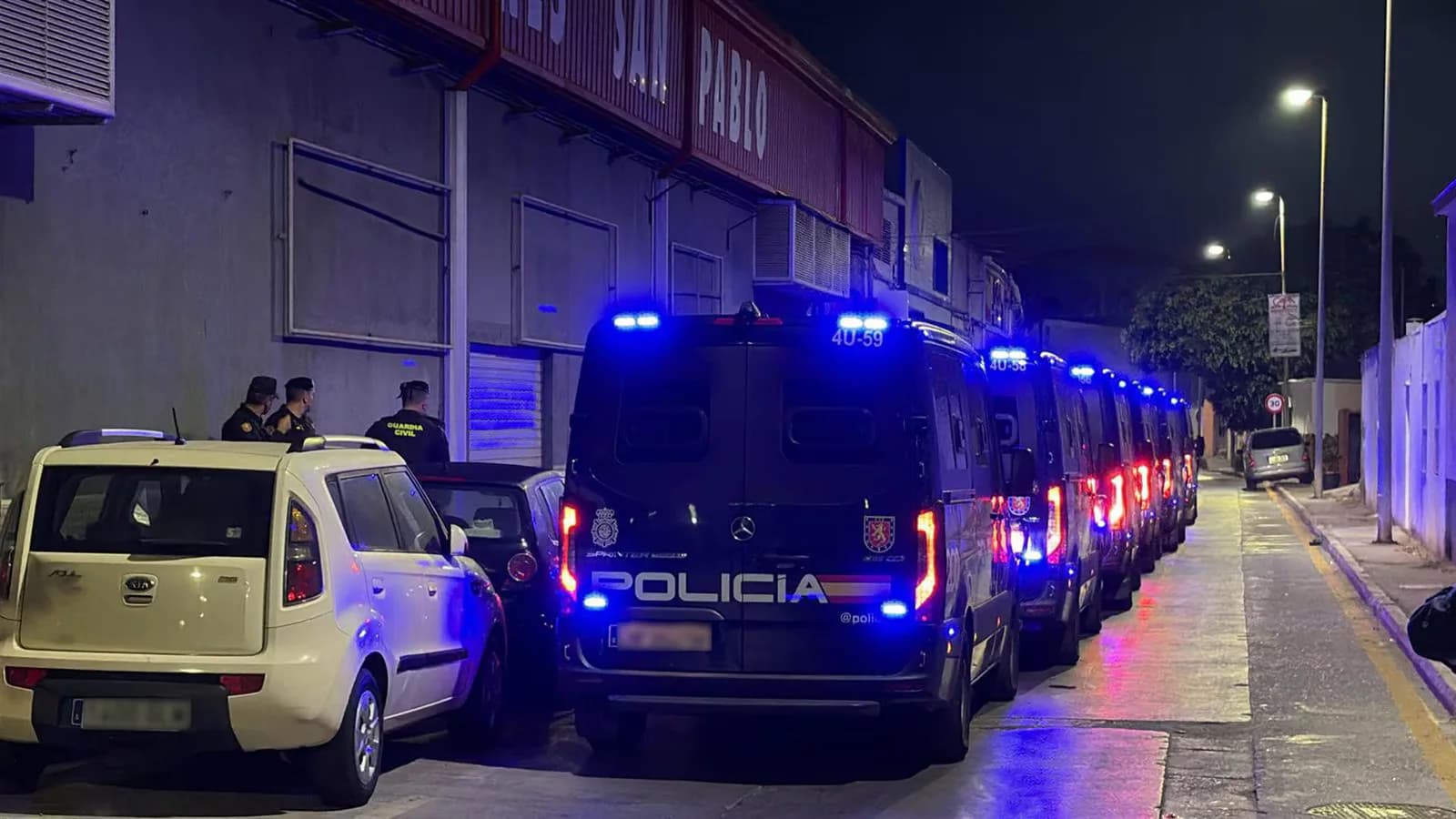 Refuerzan la frontera del Tarajal ante una posible entrada masiva