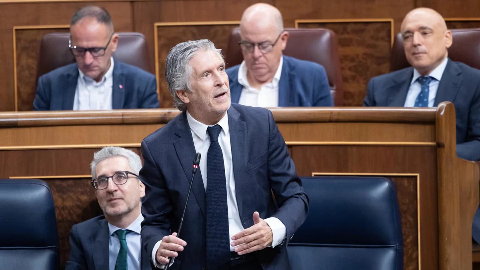 El PP acusó a Marlaska de ser un “sicario” y el ministro rechazó las acusaciones