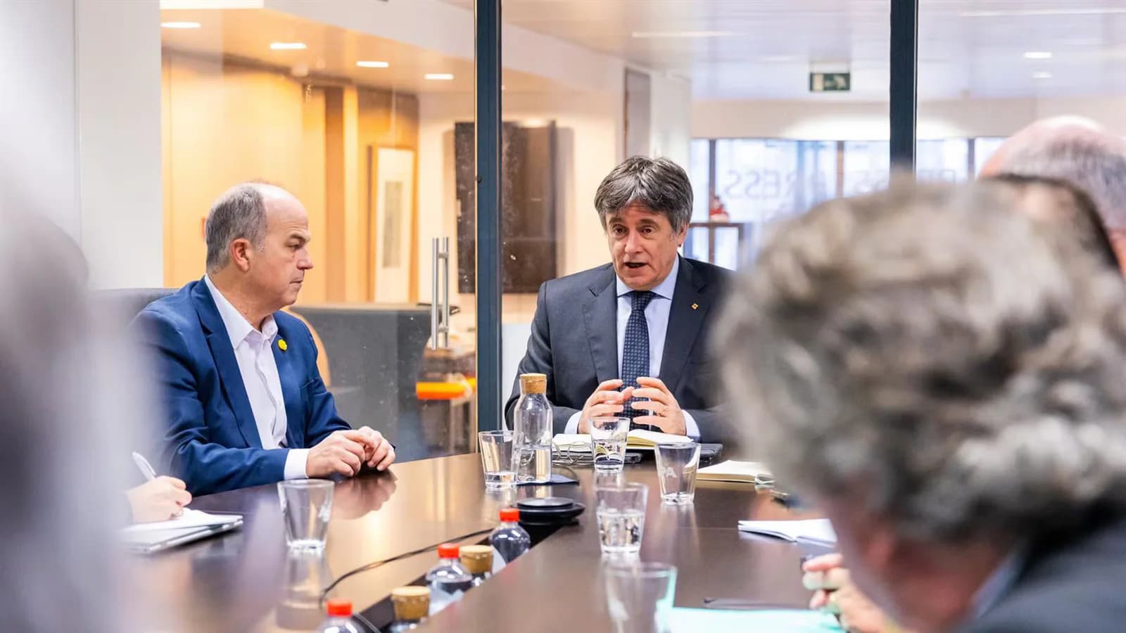 Turull reivindica el liderazgo de Puigdemont para Cataluña frente a un perfil electoral