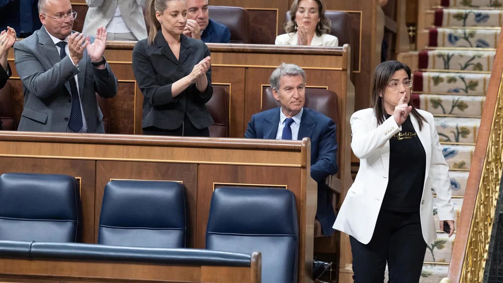 Ana Vázquez promete volver al Congreso con gas pimienta pese al pedido de Armengol
