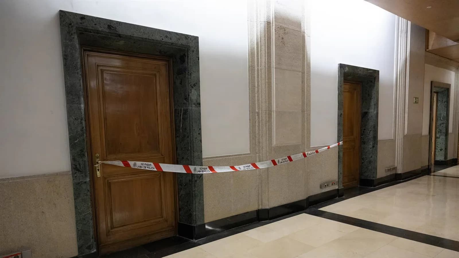 Precintan dependencias del Congreso tras un incidente con gas pimienta