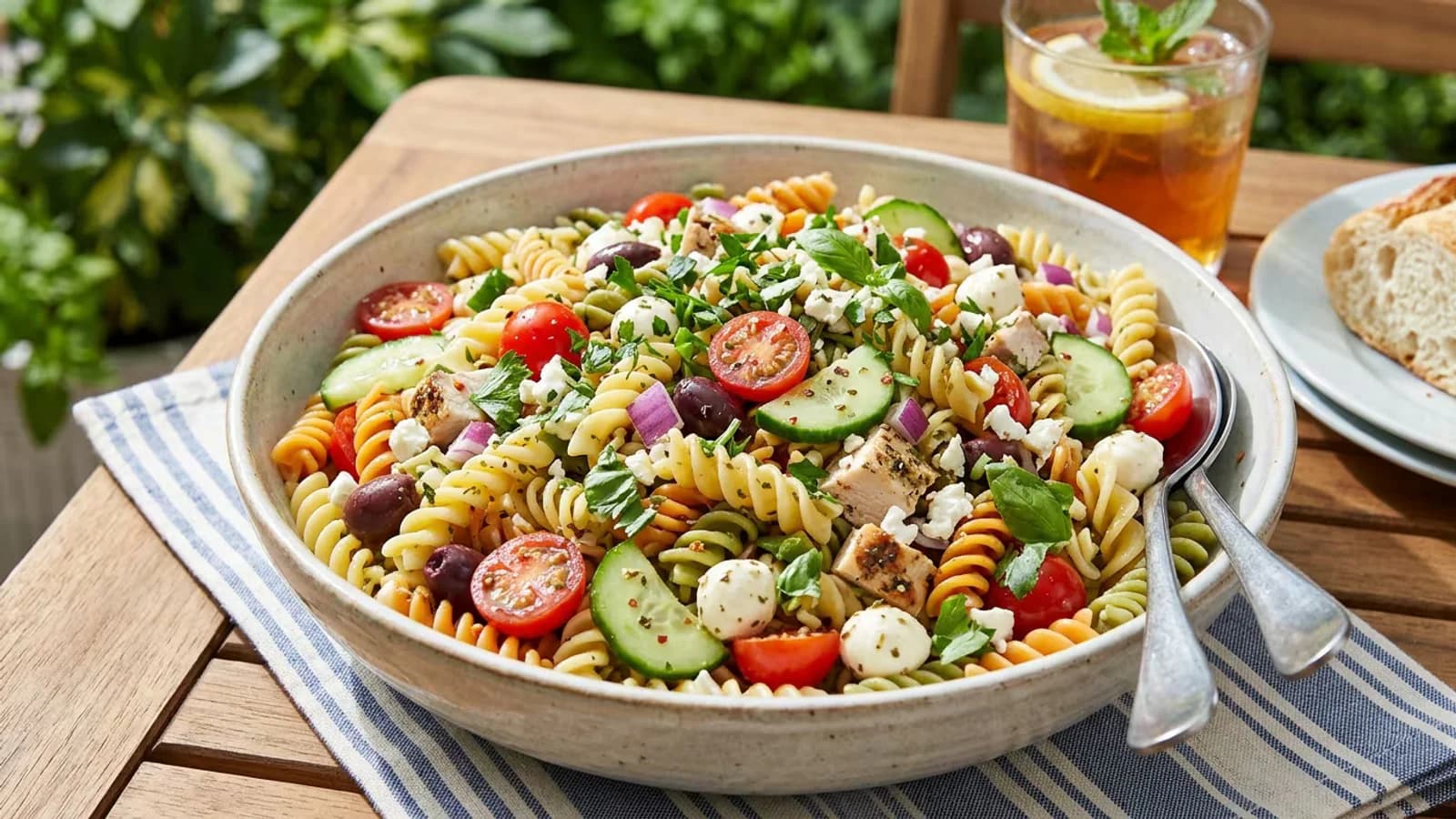 Ensalada de pasta fría: una receta fácil para días calurosos