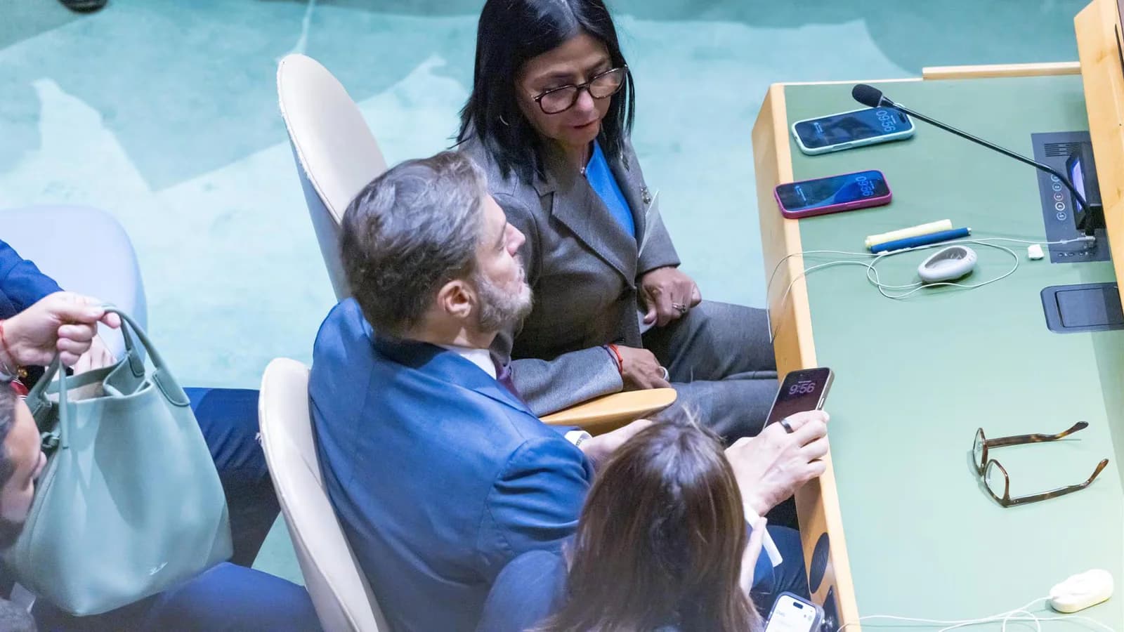 Delcy Rodríguez reclamó ante la ONU priorizar el diálogo y una paz duradera