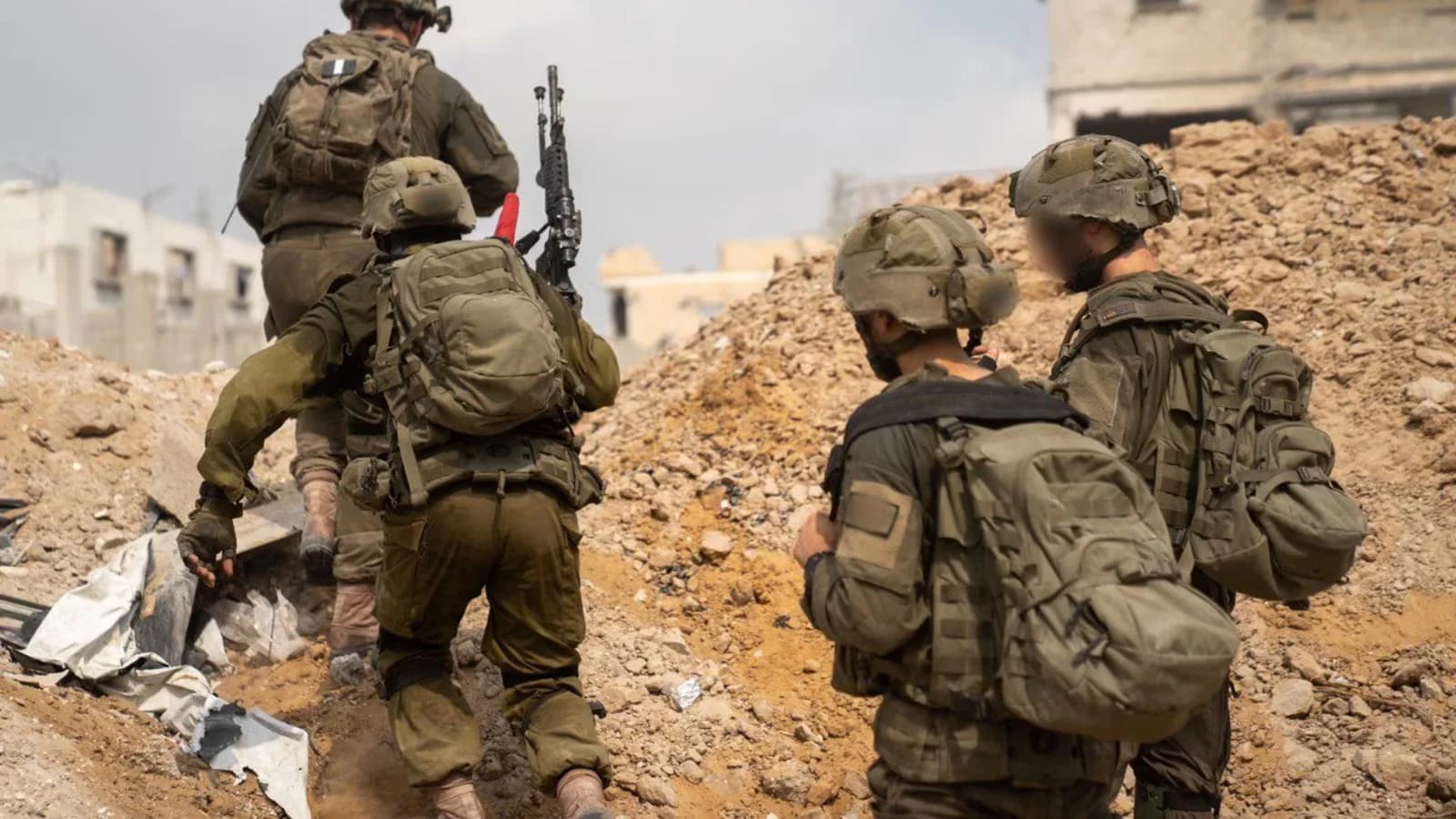 Dos militares israelíes murieron por la explosión accidental de un dron en Gaza