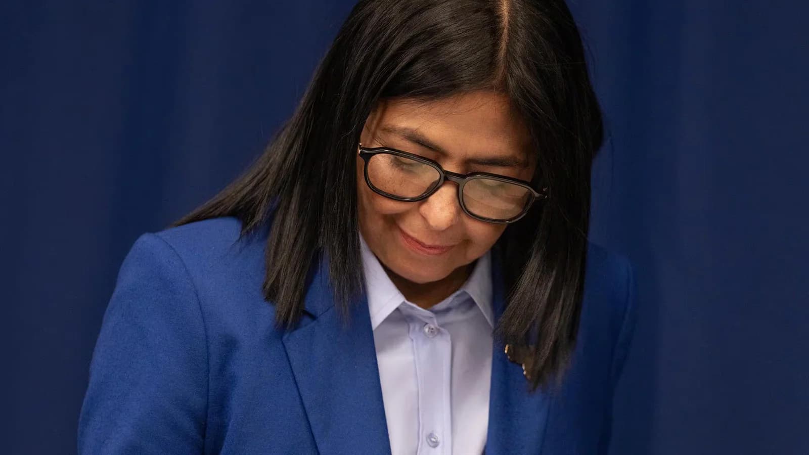 Delcy Rodríguez regresó a Venezuela tras la ONU y su reunión con Trump