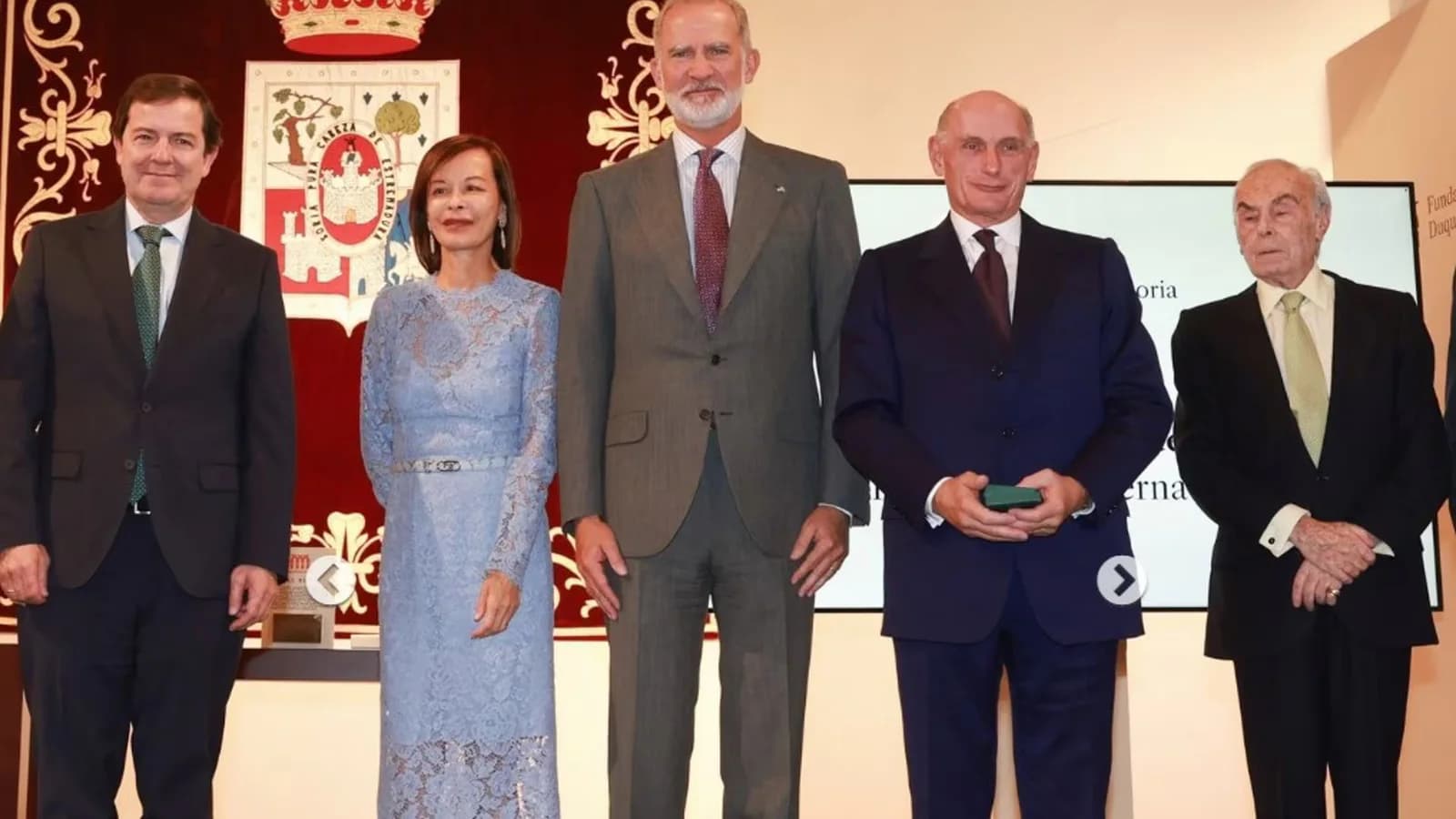 Felipe VI reivindicó a Soria como un emblema del hispanismo internacional