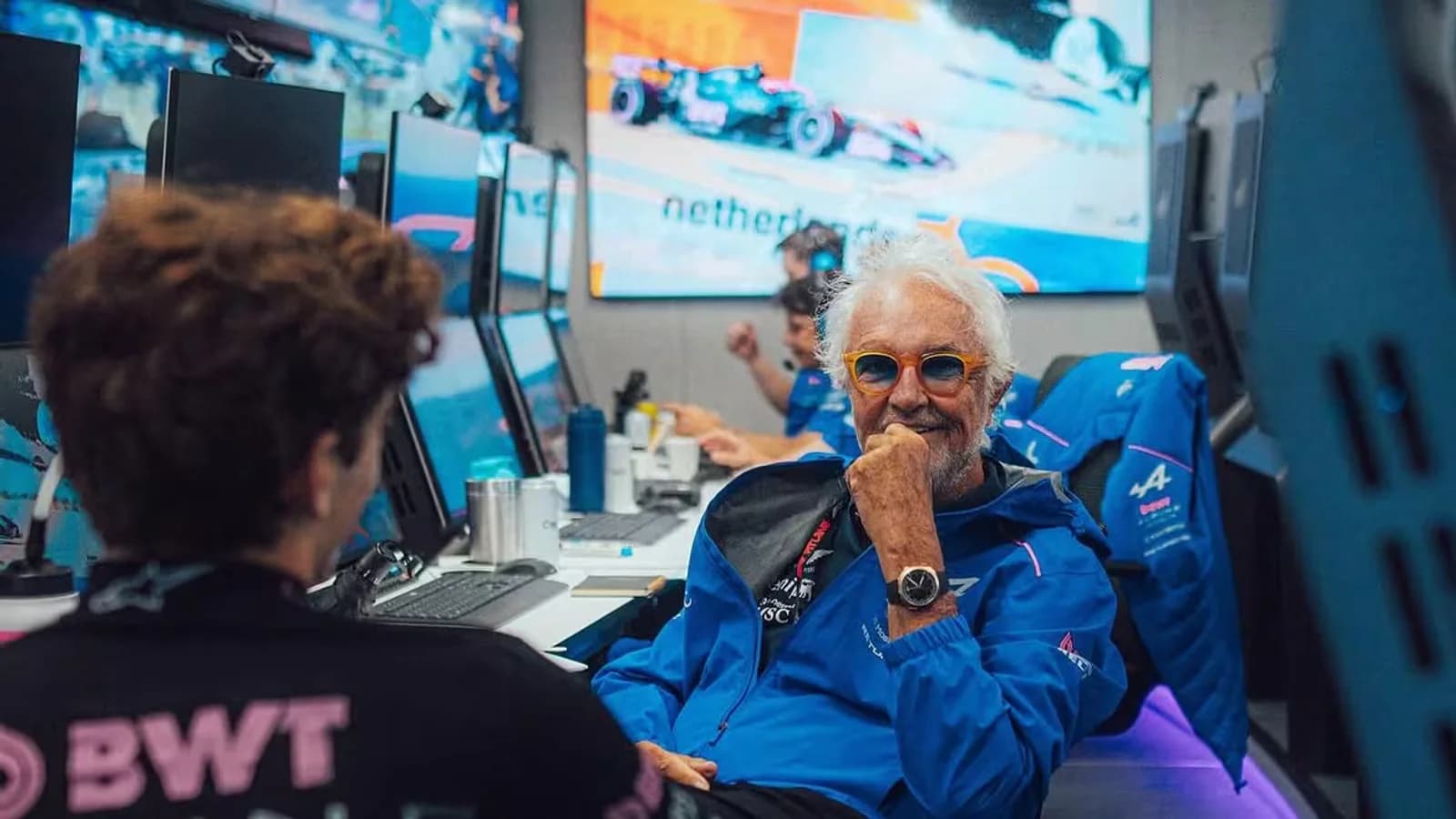 Briatore cuestionó a Colapinto tras el choque en Azerbaiyán